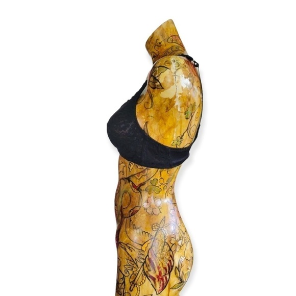 Playtex Secret black lace bra 36B wireless - Picture 3 of 7